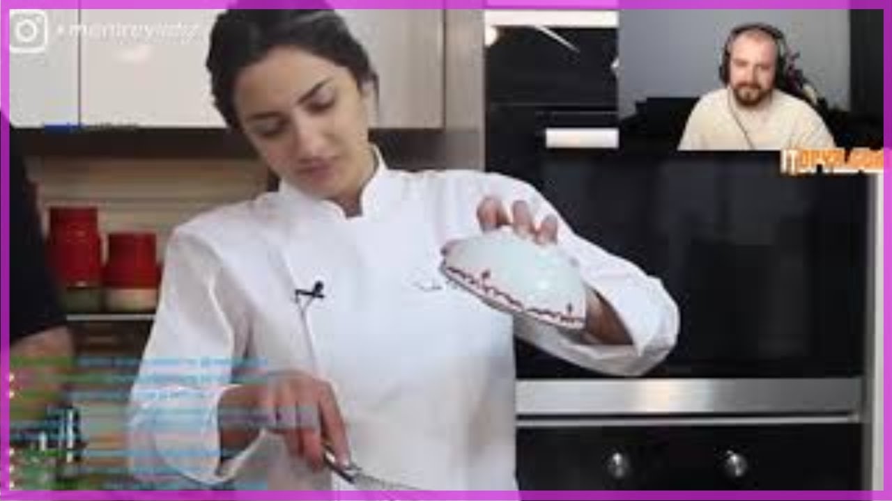 Memreyildiz, Masterchef Mehmet Yalçınkaya Ve Kızının Pasta Yaptığı Videosunu İzliyor.
