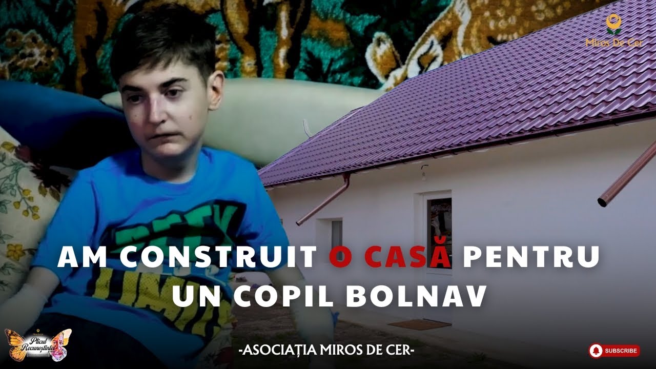 Am construit o casă pentru un copil bolnav. - Vezi reacția lui❗️