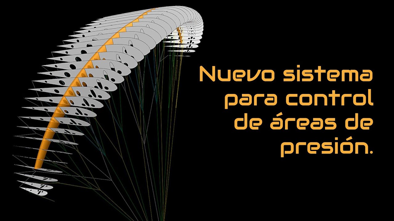 Nuevo sistema para control de presión interna en parapentes.