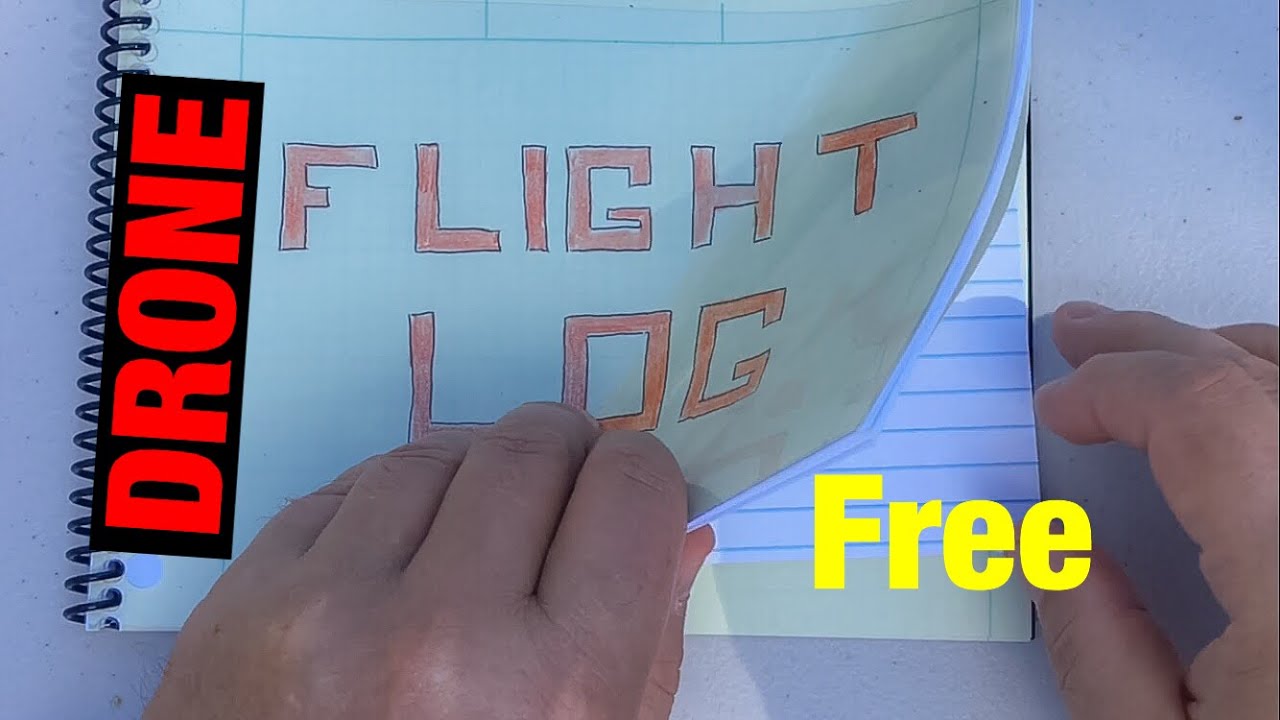 FREE Drone Log Book