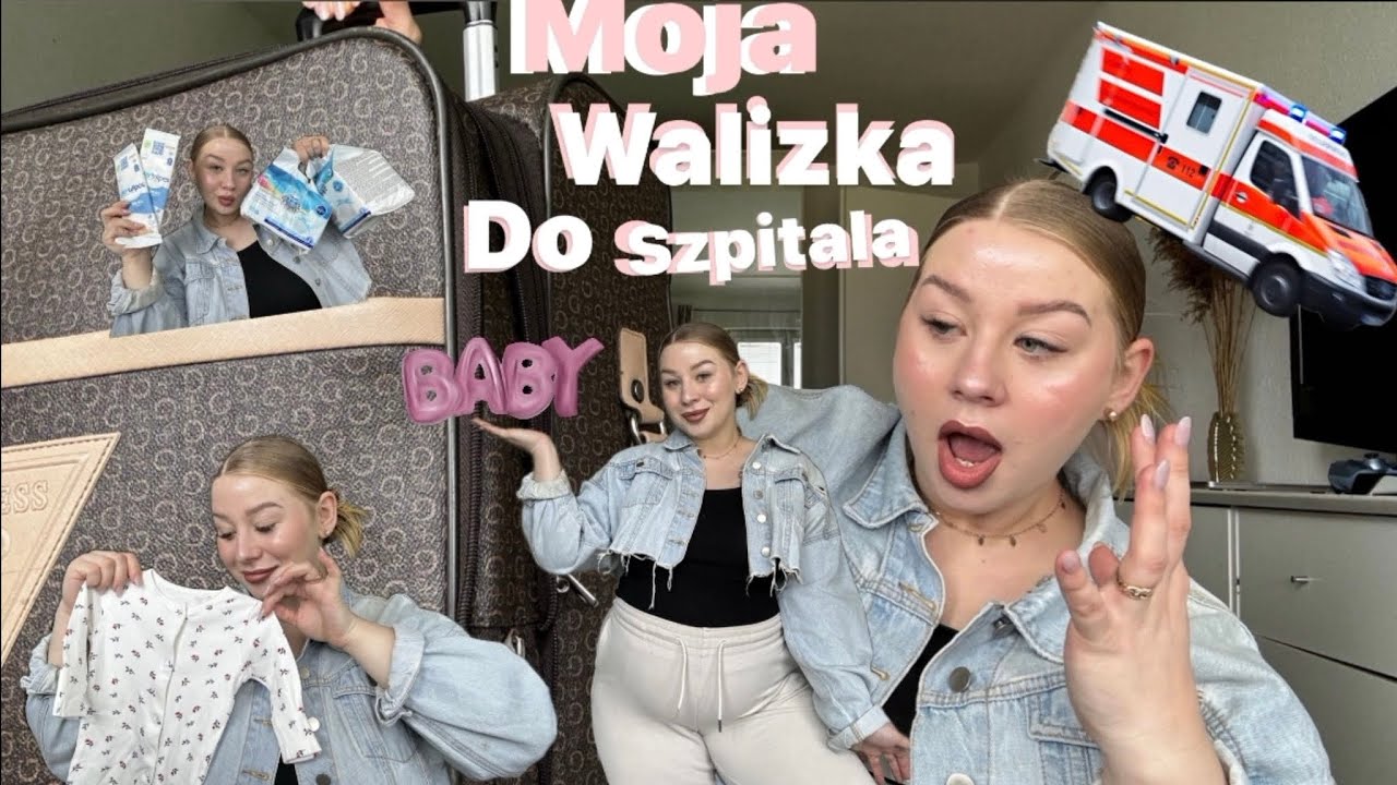 WALIZKA DO SZPITALA  NA PORÓD , SPAKUJ SIĘ ZE MNĄ ! CO POWINNAŚ MIEĆ ZE SOBĄ ?///NIEMIECKI SZPITAL