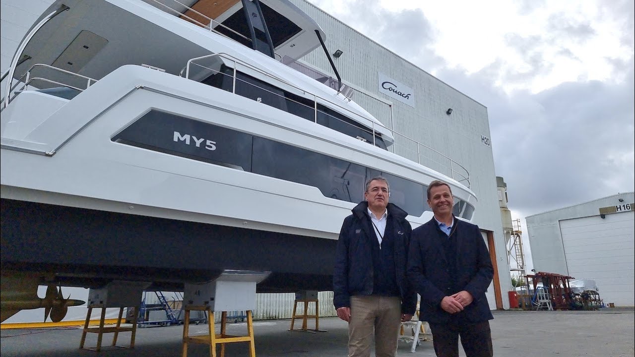 Dans les coulisses du chantier Couach: les Motors Yachts made in Bassin