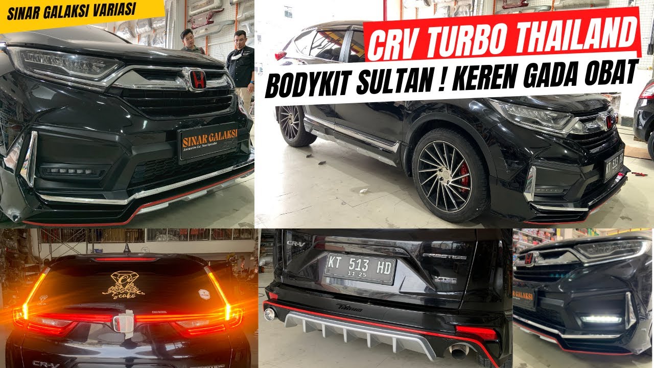 BODY KIT SULTAN TITHUM CRV TURBO 2020 PRESTIGE | SINAR GALAKSI VARIASI BALIKPAPAN