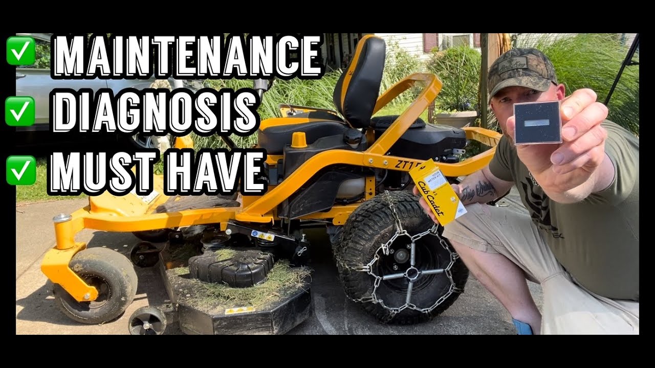 Hour Meter Installation Cub Cadet ZT or Rider