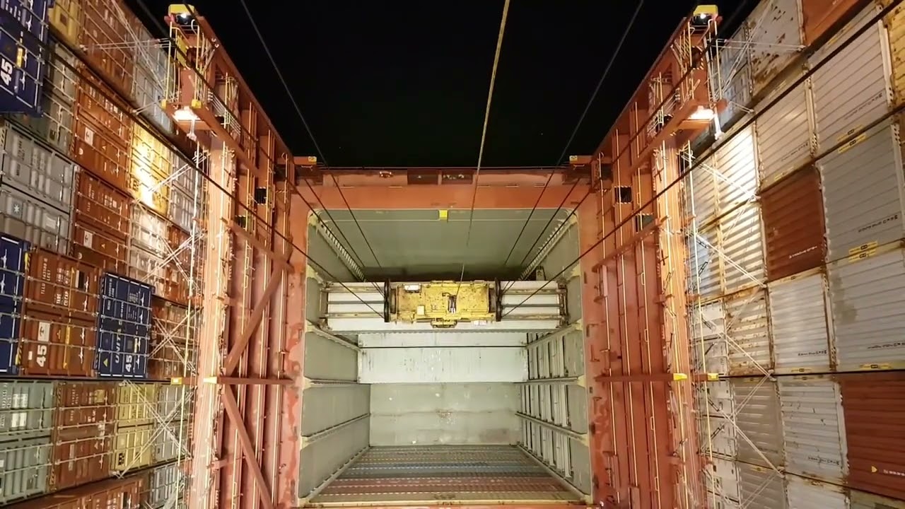 Container Loading and Unloading Process