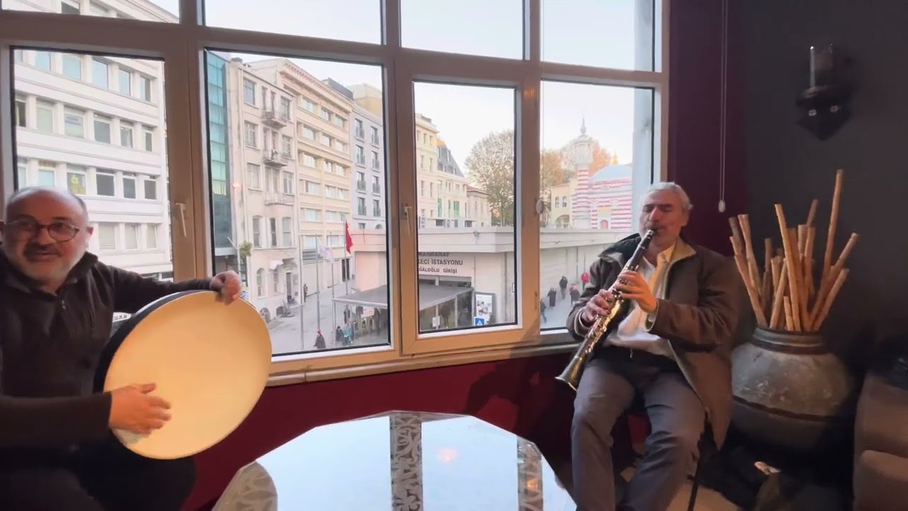 Bayati arap saz semaisi klarnet-bendir
