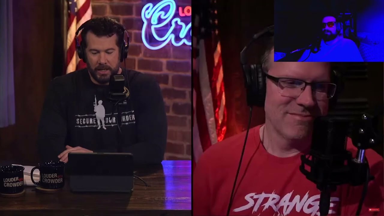 ****TRIGGER WARNING ***RT3REACTIONARY CROWDER MAKES FUN OF IMMOLATED AIRMAN