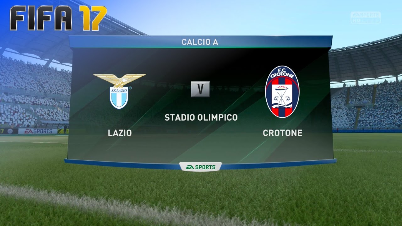 FIFA 17 - Lazio Roma vs. FC Crotone @ Stadio Olimpico