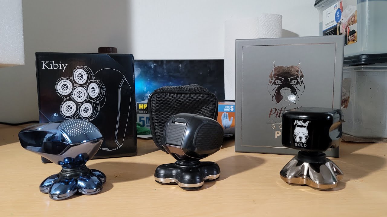 kibiy vs pitbull vs remington head shaver battle