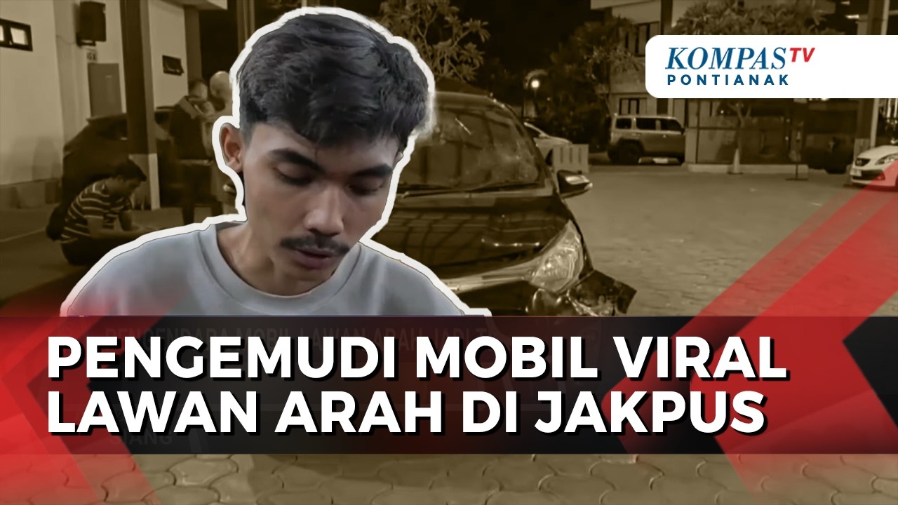 Pengemudi Mobil Lawan Arah di Jakpus Jadi Tersangka, Polisi Dalami Temuan Pelat Palsu