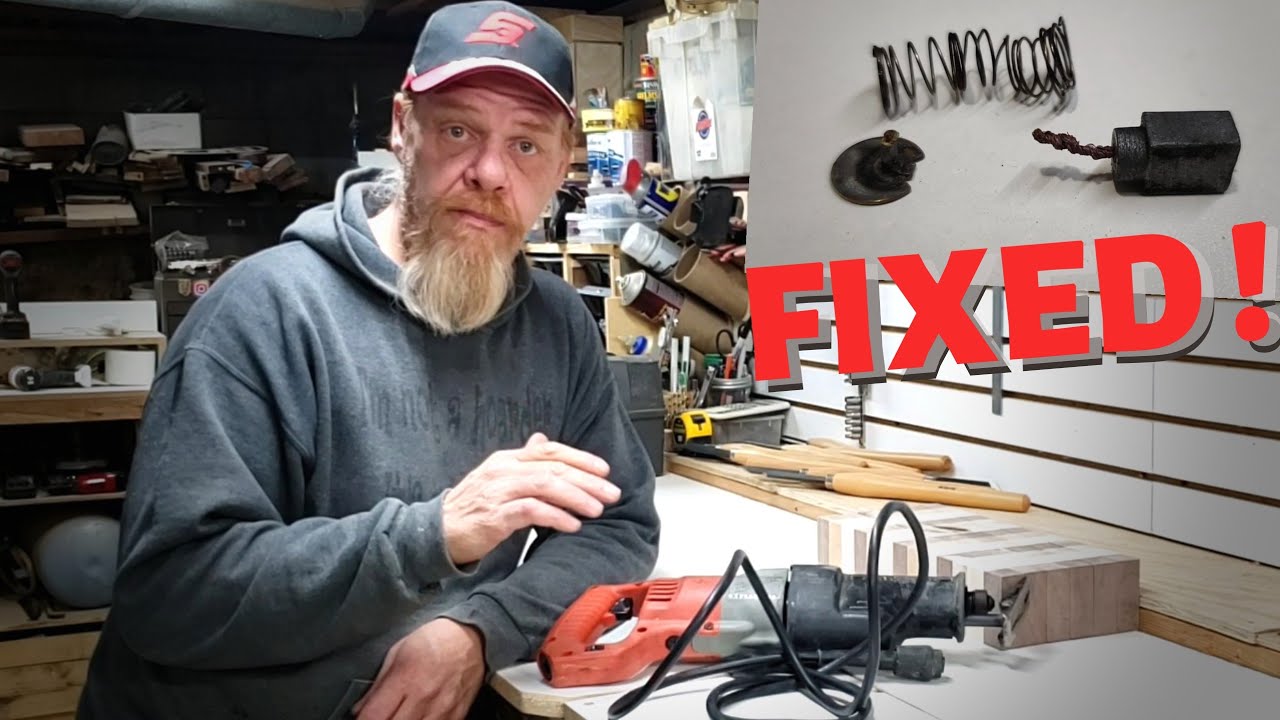TOOL REPAIR | Milwaukee Quick Lock cord & Sawzall Brush Replacement
