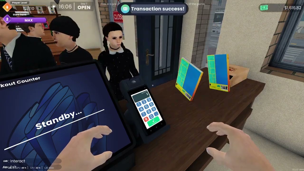 Comic Book Store Simulator Demo EP 3 Good Sales 🚉🔔👍❤