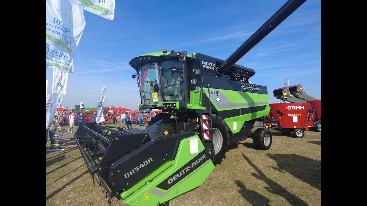 Kombajny Deutz-Fahr C6 przeszły modernizację i mają teraz naprawdę niezłą cenę