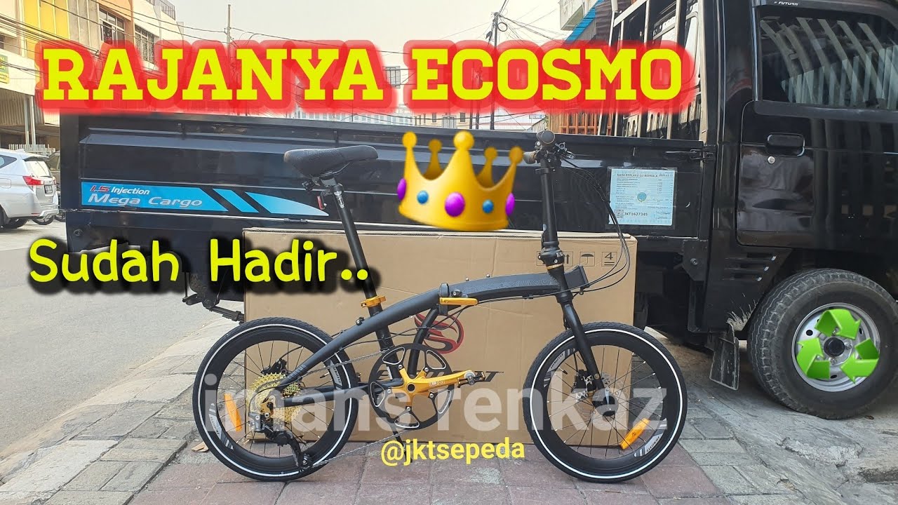 Sepeda Lipat Element Ecosmo 10 Limited Edition | First impression.!!
