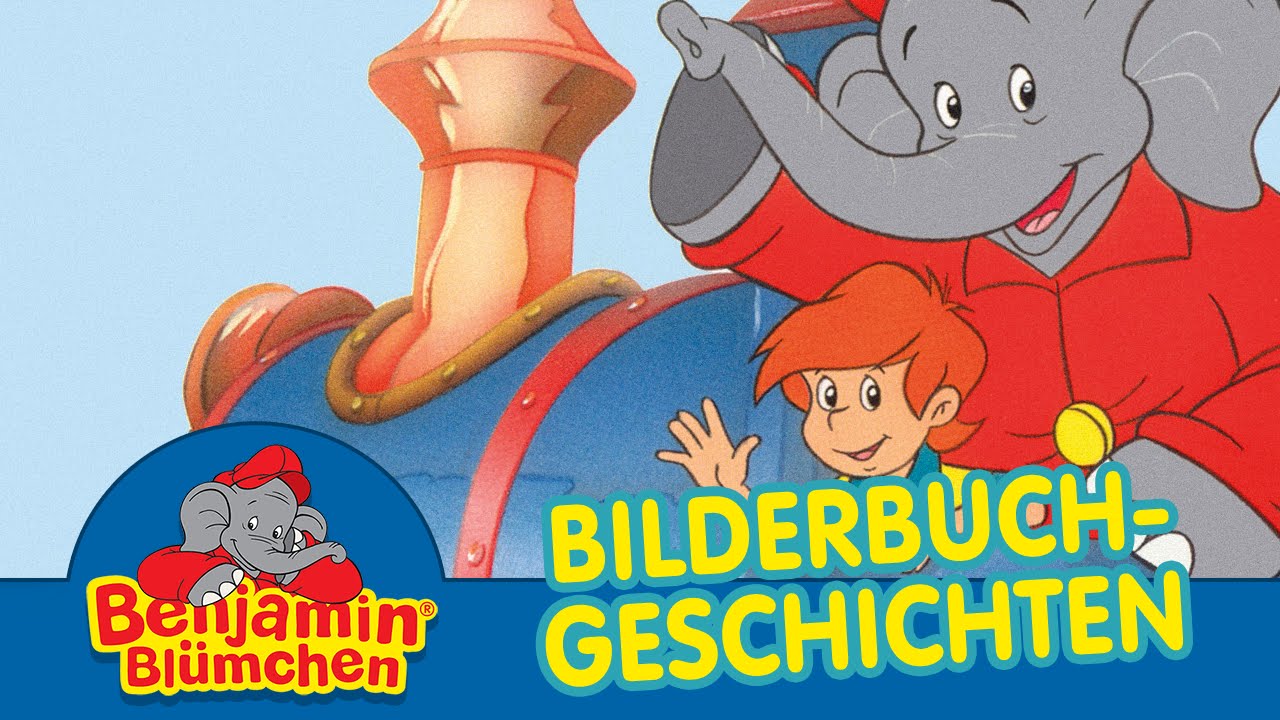 Benjamin Blümchen als Lokomotivführer BILDERBUCH GESCHICHTEN