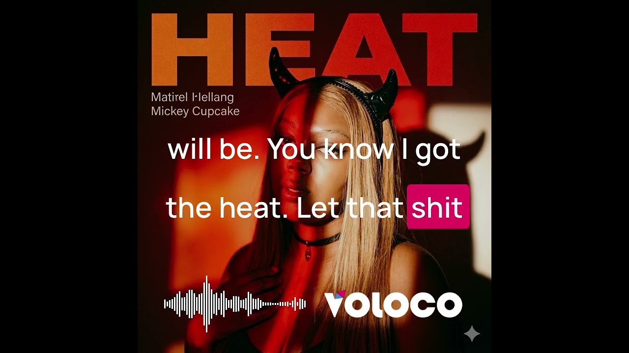 Mickey Cupcke - Heat 🎇🐦‍🔥🔥❤️‍🔥💥 (Lyric Video)