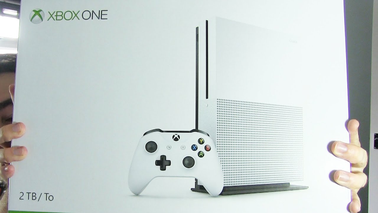 Xbox One S Unboxing & Size Comparison Xbox One S vs Xbox One vs PS4
