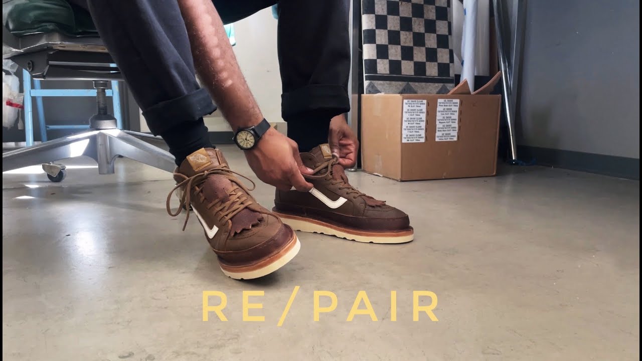 RE/PAIR: Vans Sneaker Resole Customization