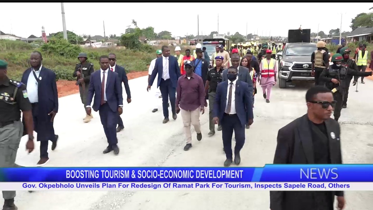 Губернатор Окпеболо представил план реконструкции парка Рамат для развития туризма, осмотрел доро...