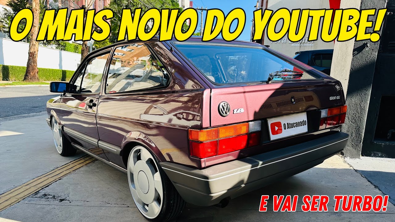GOL GL 1.8 MAIS NOVO DO YT: VAI SER TURBO! 😍