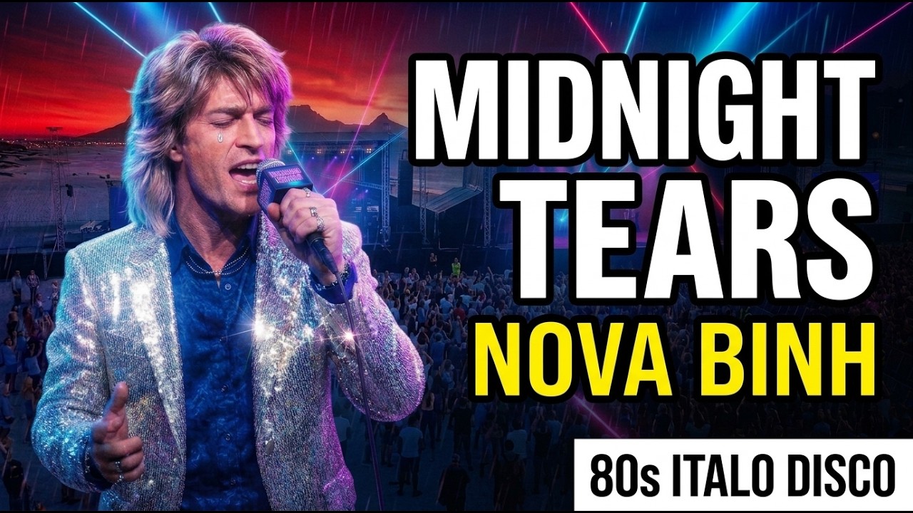 NOVA BINH - Midnight Tears | 80s Italo Disco (Modern Talking Style)
