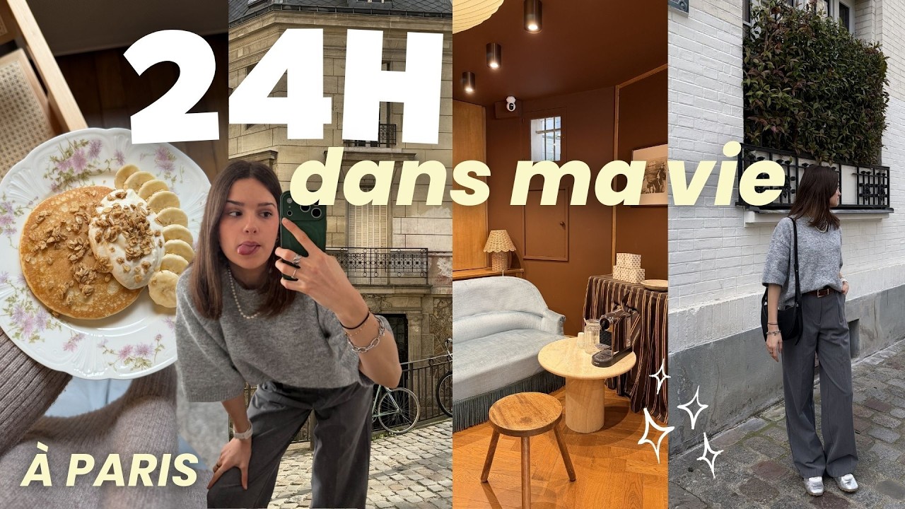 UNE JOURNÉE DANS MA VIE (à paris) ✨ | running, visite d'appartement, morning routine