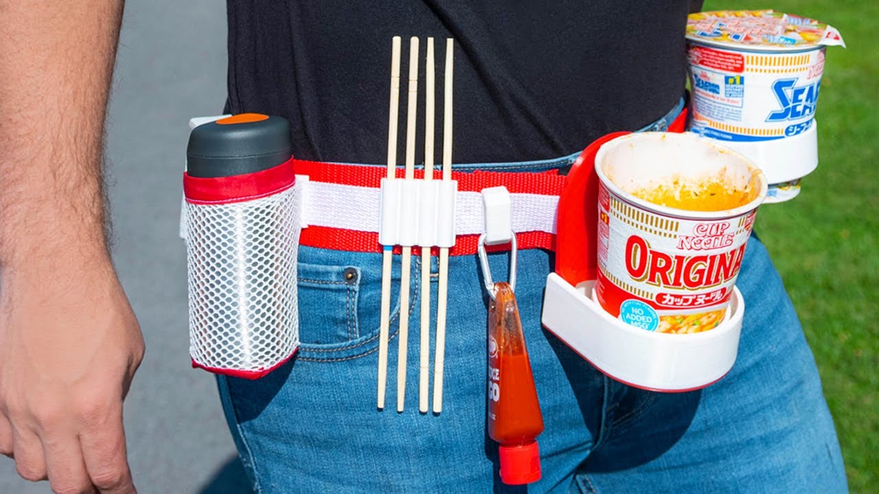 how I eat ramen when I'm on the GO!