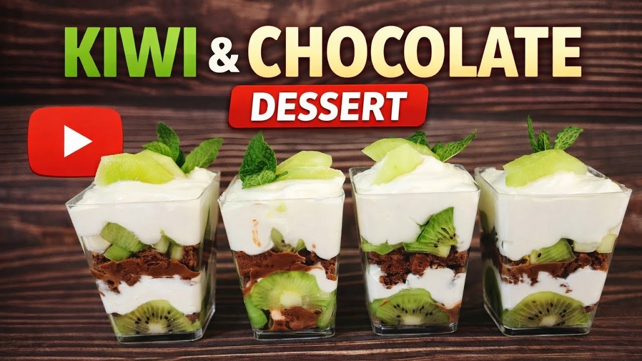 Kiwi Dessert 🥝🥝🥝