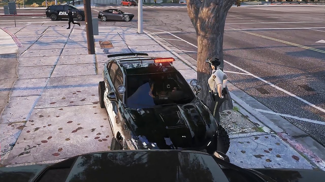 CG Opal Lets Mr. K Yoink a Police Cruiser During a Chase | Nopixel 4.0