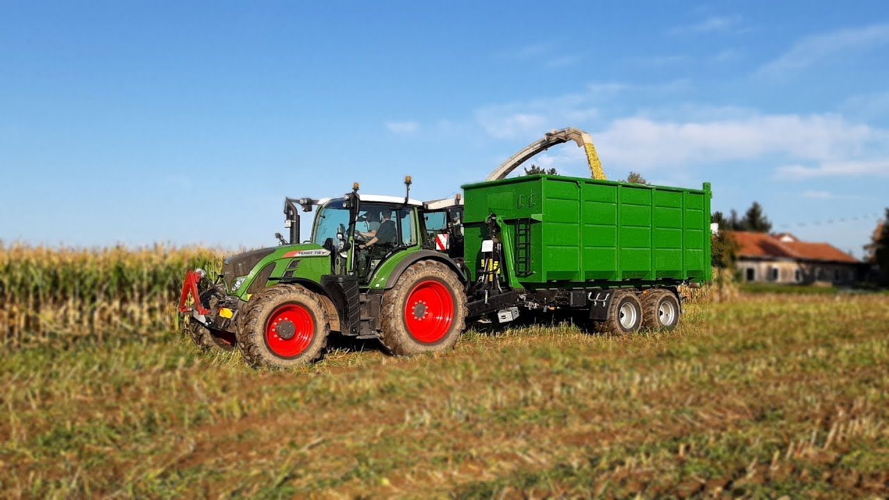 Maisernte 2019 | Mais häckseln | 5x Fendt Power | Claas Jaguar 850 | Fliegl, Reisch, Pronar, Claas