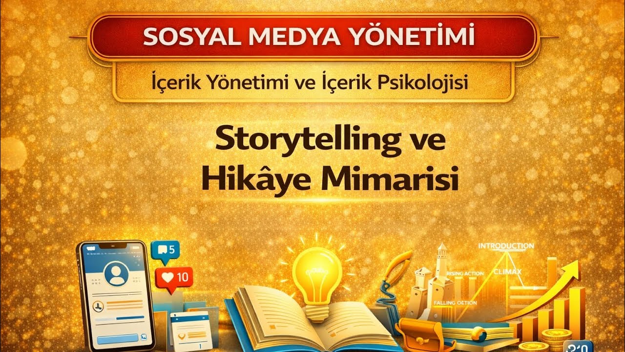 Sosyal Medya Yönetimi | 6.2 Storytelling ve Hikâye Mimarisi