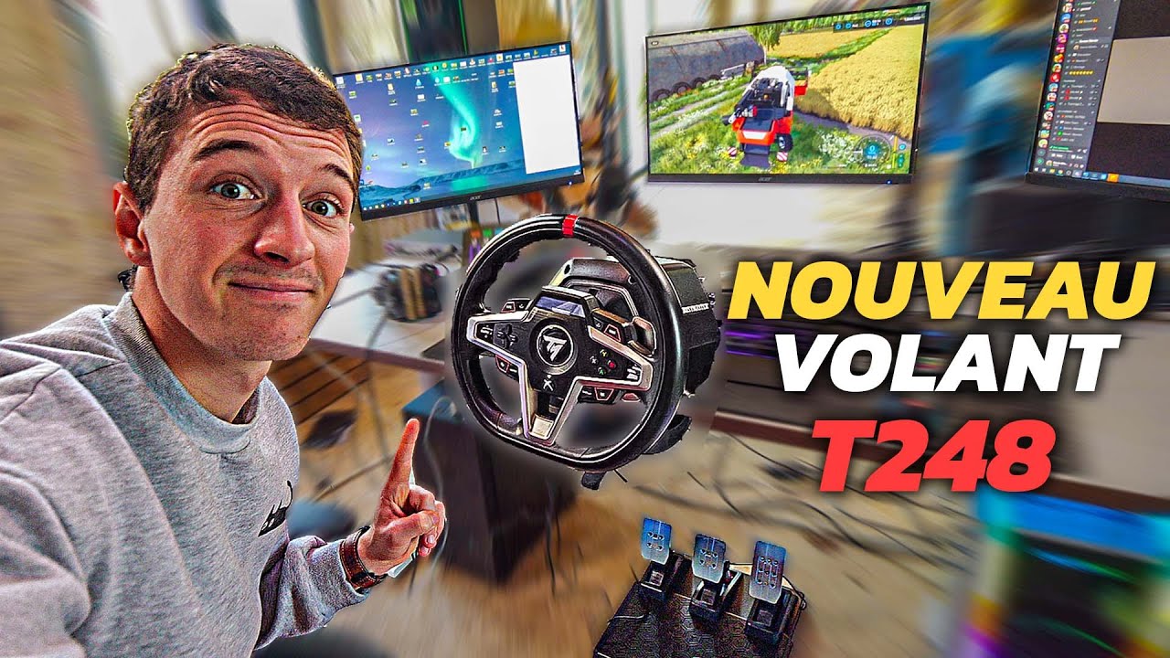 J'AI REÇU UN NOUVEAU VOLANT POUR FARMING ! T 248 Thrustmaster