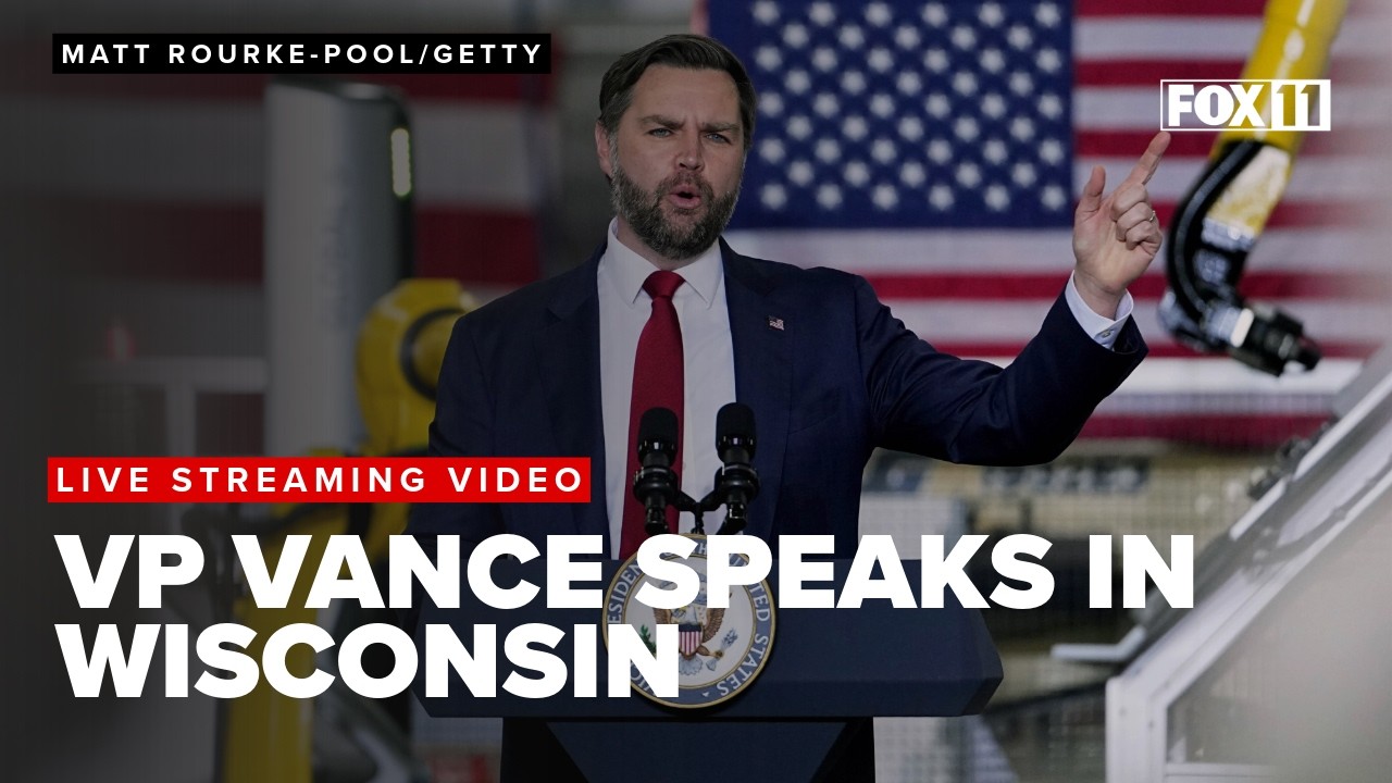Vice President JD Vance speaks in Wisconsin
