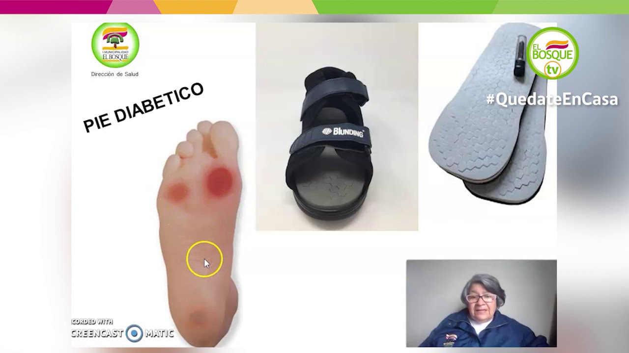 #QuédateEnCasa - Diabetes mellitus y zapatos de descarga