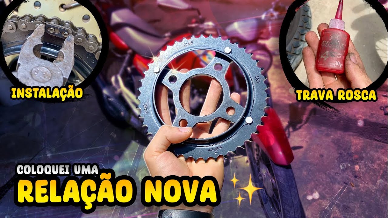 Troquei a relação da 99 🚀