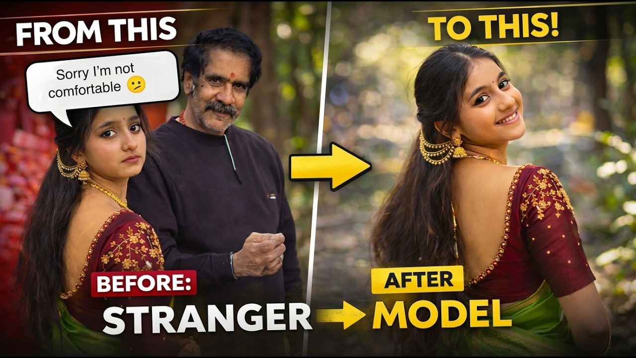 TURNING STRANGERS INTO MODELS | Rakesh Photopedia