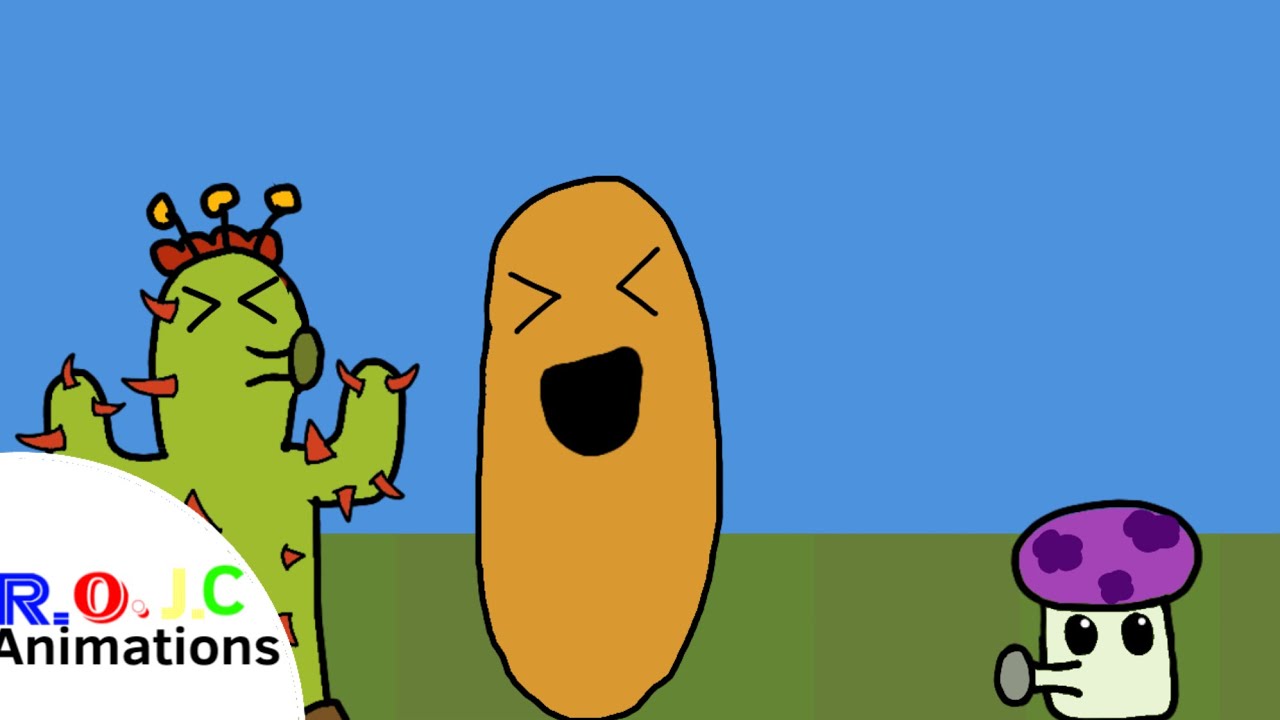 Puff Shroom always gotta be short 🤣 (PvZ Animation)