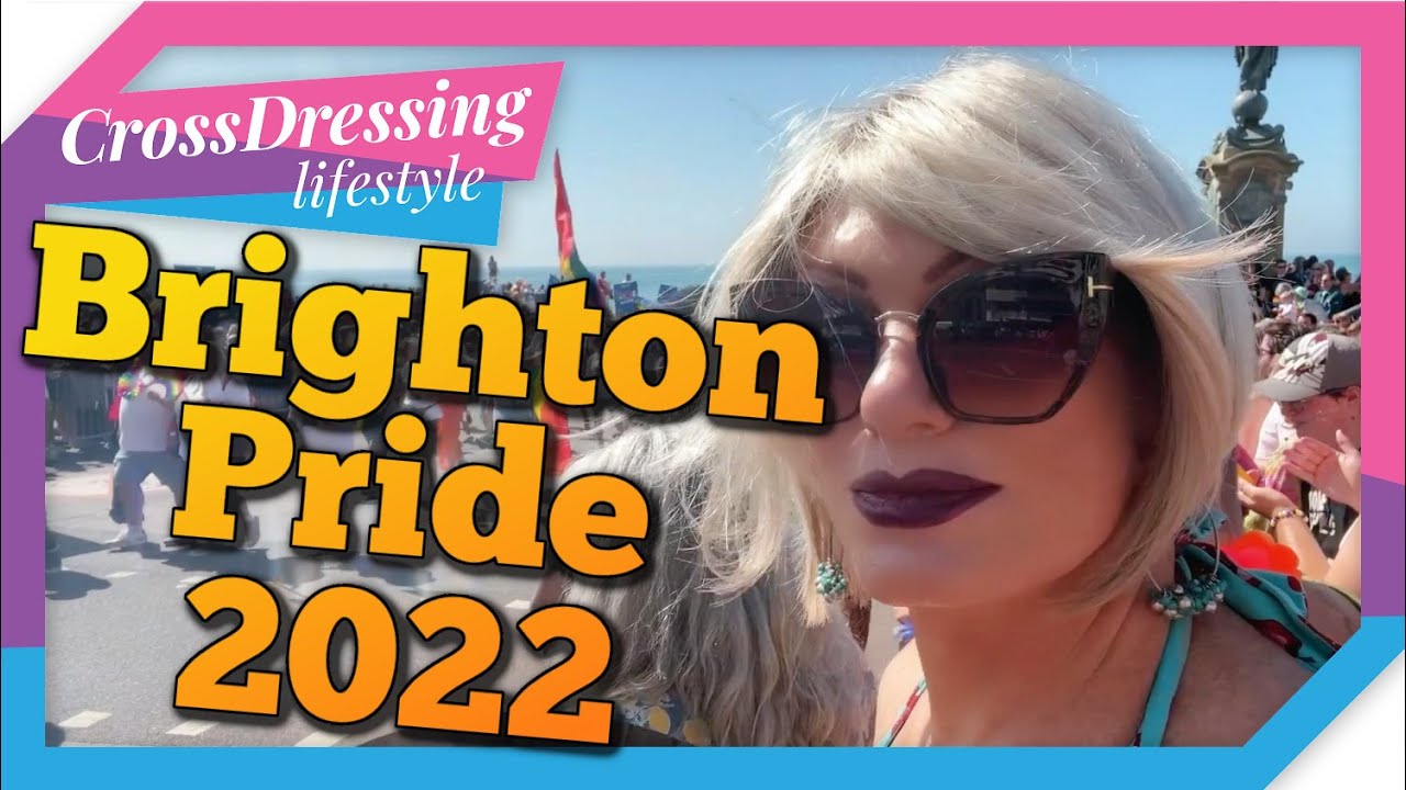 Brighton pride 2022 crossdressing in the sunshine