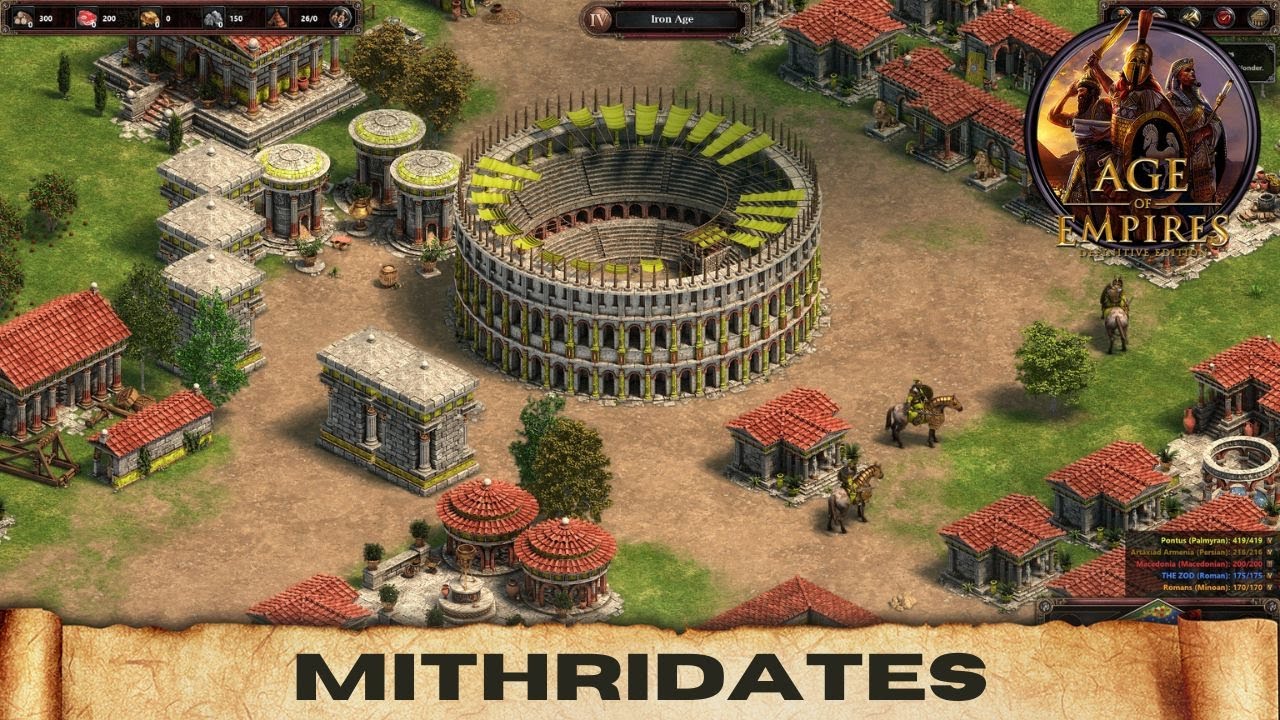 Age Of Empires Definitive Edition - MITHRIDATES (Hardest)