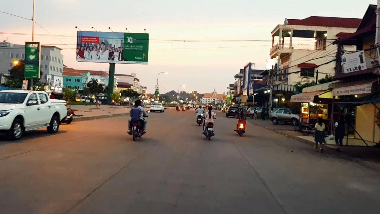 ទស្សនាវីដេអូទីរួមខេត្តស្ទឹងត្រែង / view Stung treng city / Chum Bunheng