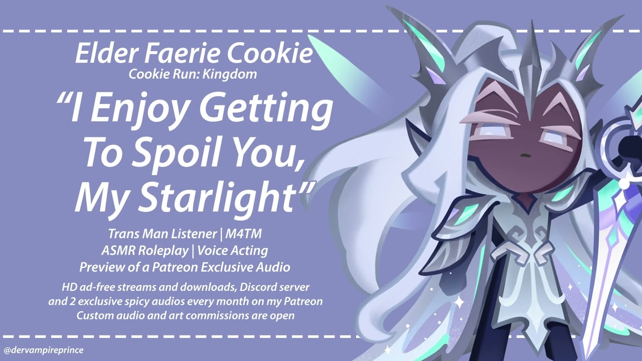 ASMR | Cookie Run - Birthday Celebrations With Elder Faerie [M4TM] [Preview]