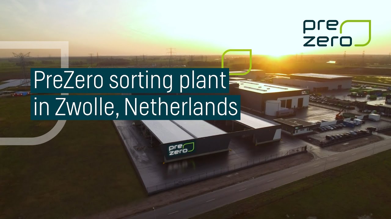 PreZero sorting plant for lightweight packaging in Zwolle, Netherlands