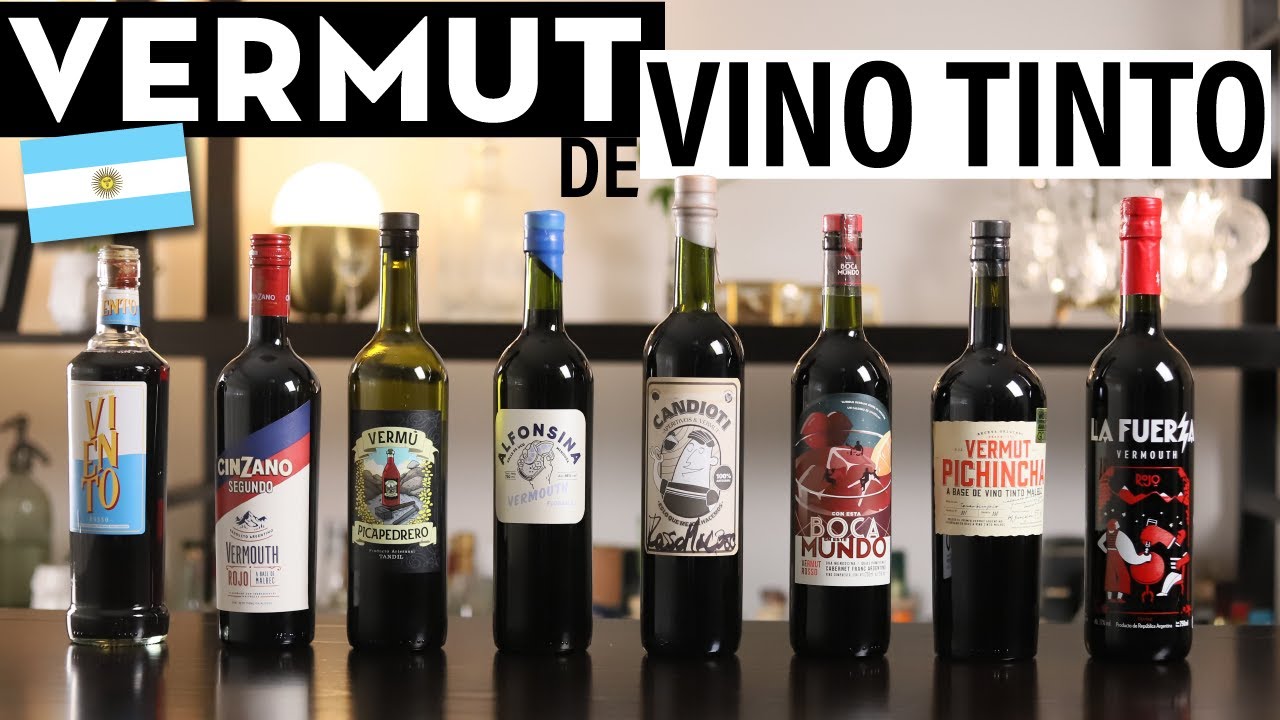Cata de Vermut de Vino Tinto de Argentina