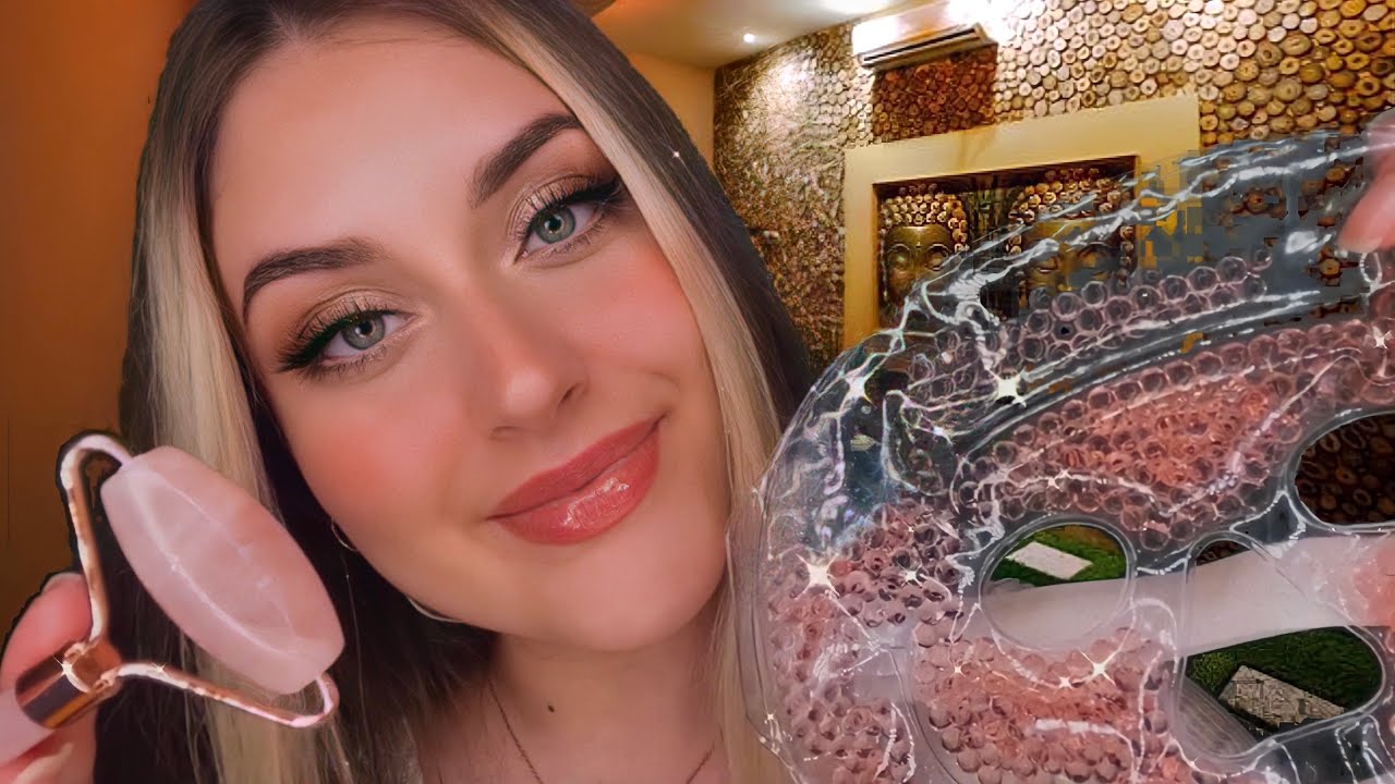 ASMR deutsch Traumhafte Facial Spa Wellness Behandlung mit &Ouml;lmassage Roleplay Personal Attention