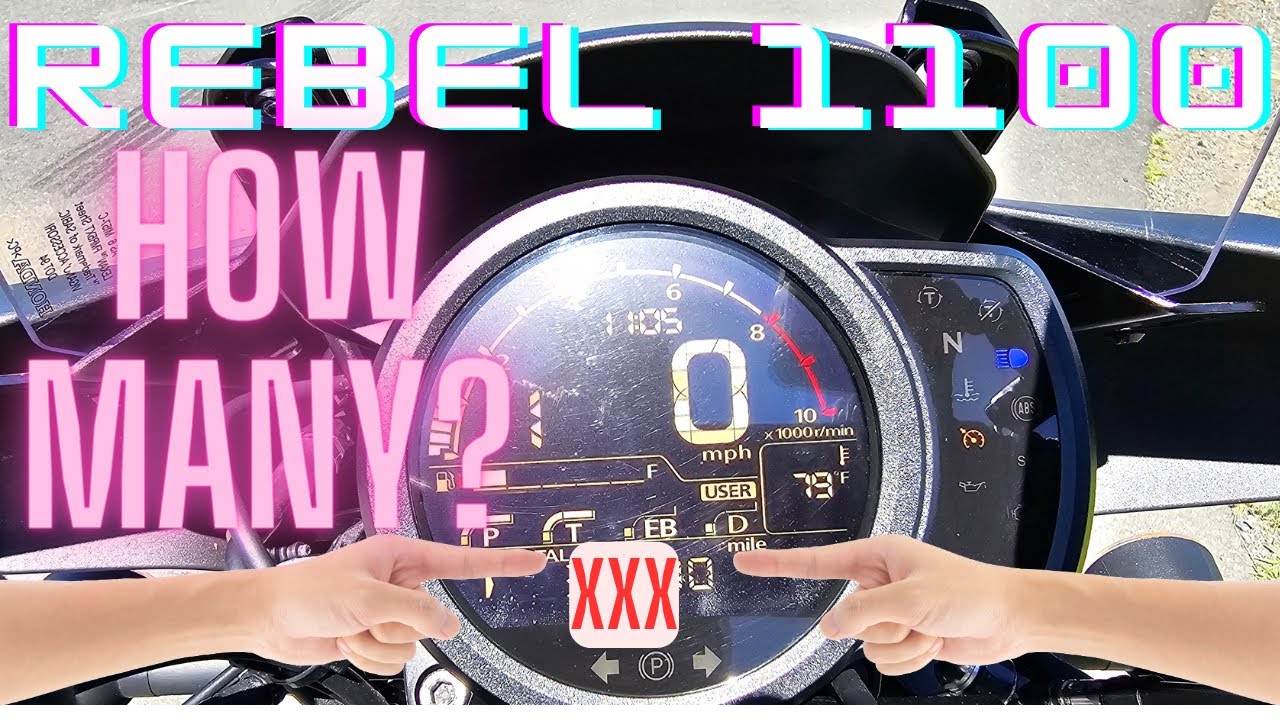 Rebel 1100: 30,000 miles!!!!!!!! Incredible!