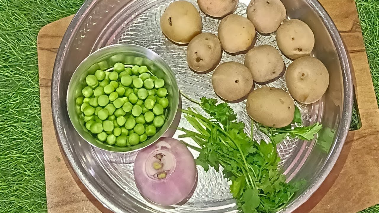 easy and simple aloo matar patties 👌👌😋😋