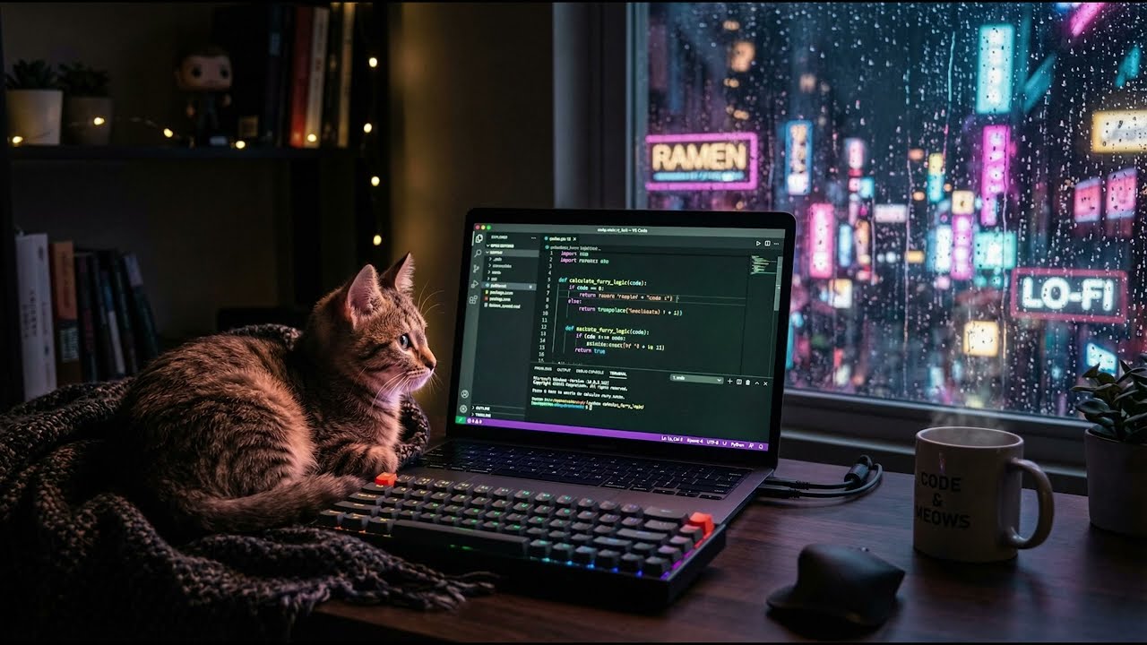 Late Night Coding Lofi 🌙 | Deep Focus Beats for Programmers & Developers