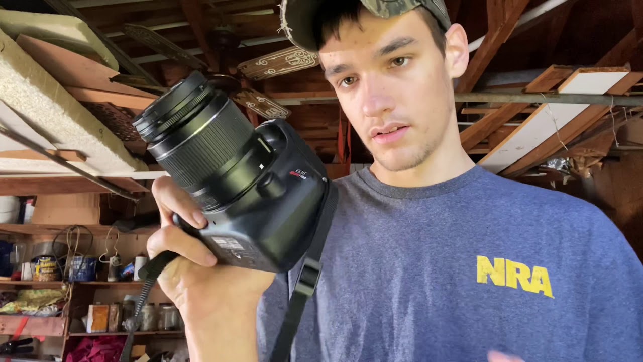 Canon Rebel EOS T100 Review! (Budget Camera)