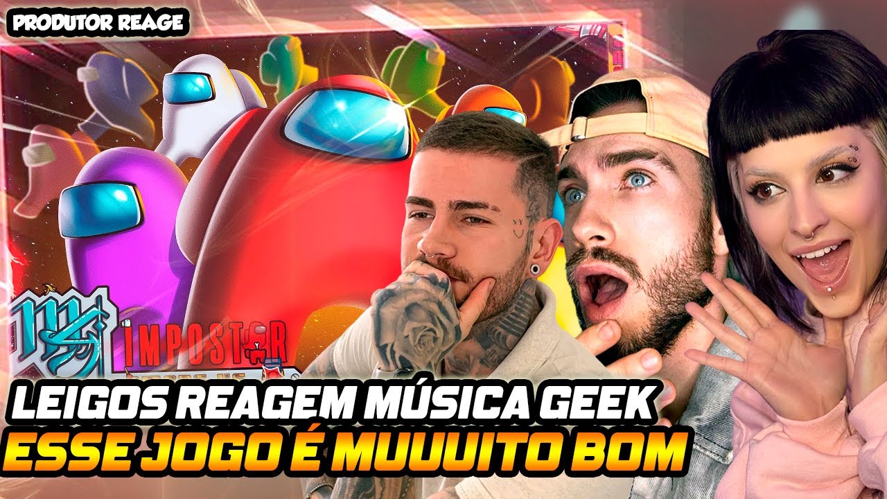 LEIGOS REAGEM Among Us (Among Us) - Impostor | M4rkim (REACT, ANÁLISE)
