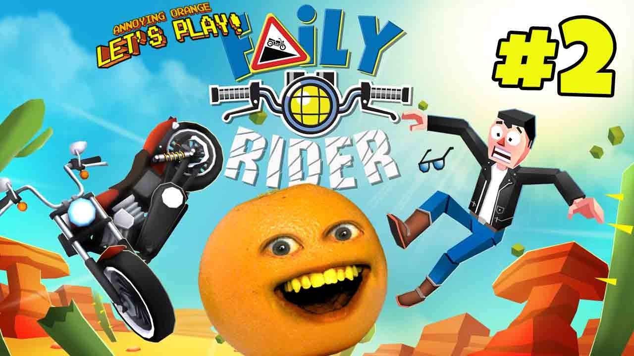 Раздражающие оранжевые игры — Faily Rider #2